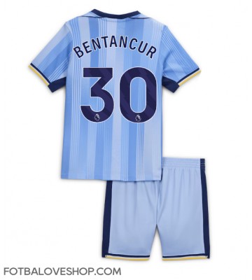 Tottenham Hotspur Rodrigo Bentancur #30 Dětské Venkovní Dres 2024-25 Krátký Rukáv (+ trenýrky)